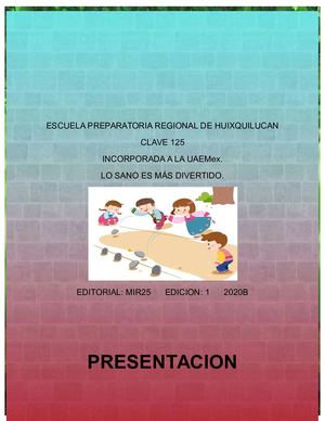 Escuela Preparatoria Regional De Huixquilucan Revista Digital