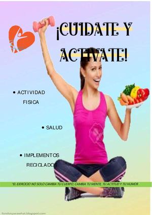 Revista Actividad Fisica Salud Implementos Reciclados