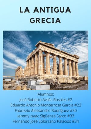 La Antigua Grecia