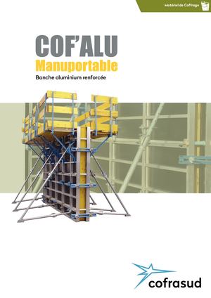 Coffrage Aluminium Manuportable COF'ALU