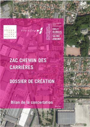ZAC Chemin des Carrières : Dossier de Création