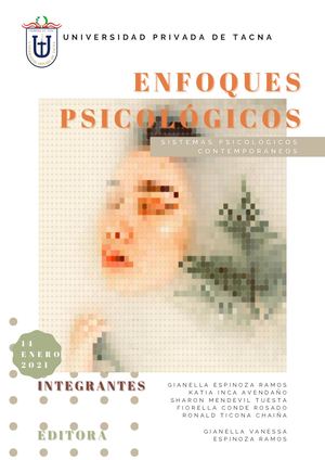 Enfoques Psicologicos Revista