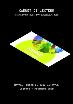 Carnet de Lecteur DODIN Corentin 2nde 6 - Ravage de René Barjavel