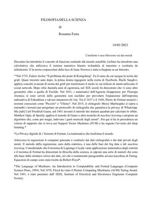 Filosofia della scienza