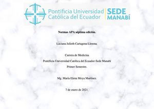 Normas Apa Séptima Edición