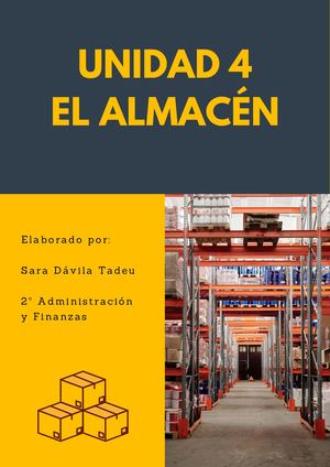 Unidad 4 El Almacén