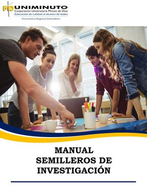 Manual Semilleros De Investigación