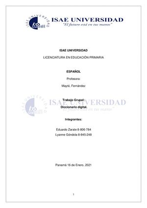 Diccionaro Digital De Palabras Panameñismo