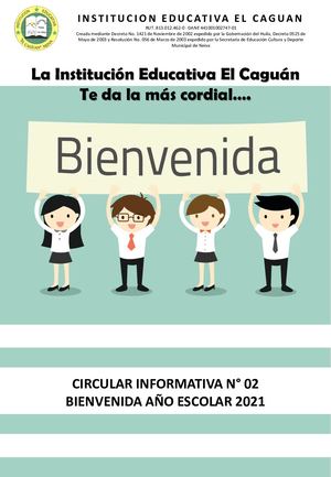 Circular 002 De 2021 Comité Directivo Ie Caguan