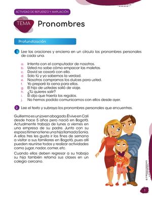 CONEXIONES LENGUAJE 2 ACTIVIDADES REFUEZO AMPLIACION