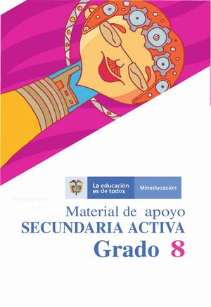 Secundaria Activa 8 Matemticas