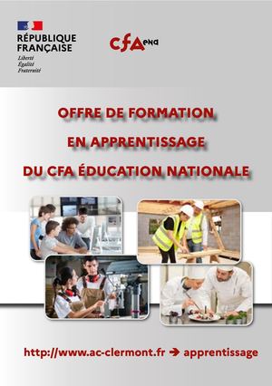 Infosup 2021 Catalogue Formation CFAéna