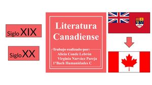 Literatura Canadiense