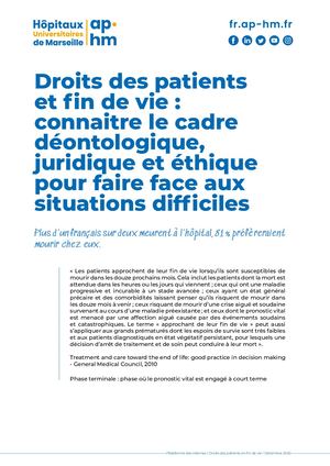 Fiche Fin de vie