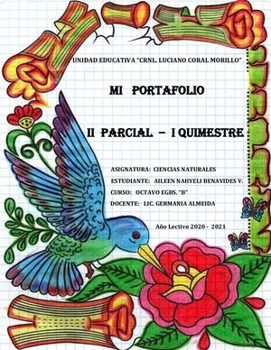 Ciencias Naturales Segundo Parcial