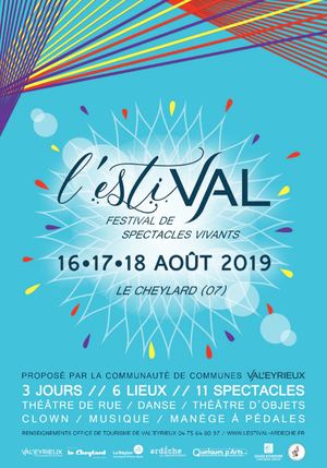 Programme de l'estiVAL - Festival de spectacles vivants