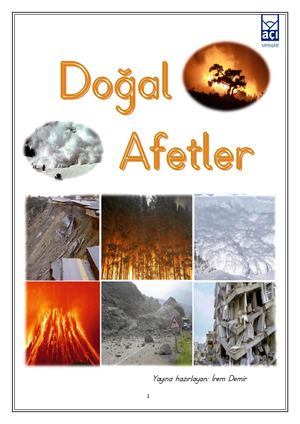 Doğal Afetler Dergi W15