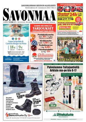 Savonmaa 03 20.1.2021