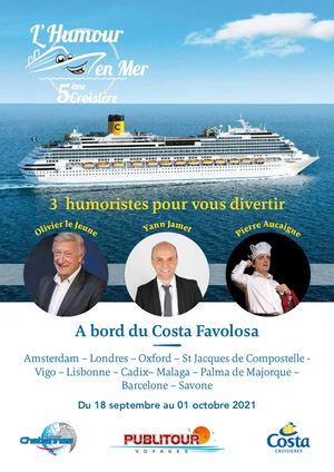 Publitour Voyages Chabannes Depliant Humour En Mer 2021