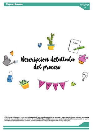 Descripción Detallada Del Proceso