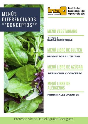 Infografía Menús Diferenciados