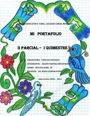 Estudios Sociales Segundo Parcial