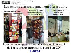 Actions Du Cdi Lycée Fustel De Coulanges à Massy