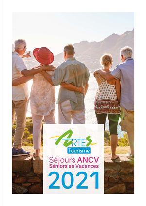 Brochure ARTES Tourisme - ANCV Séniors en Vacances 2021