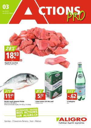 Aligro CH/FR 23.01.21
