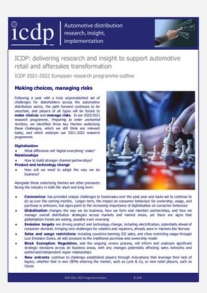 Icdp 2021 2022 Programme Outline