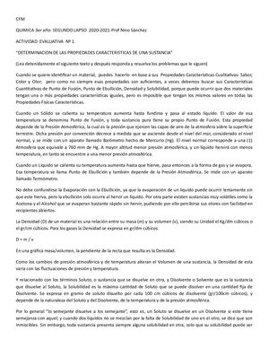 Quimica 3er Año II Lapso Prof Nino Sanchez