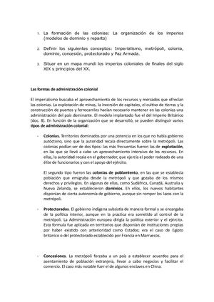 Trabajo Imperialismo