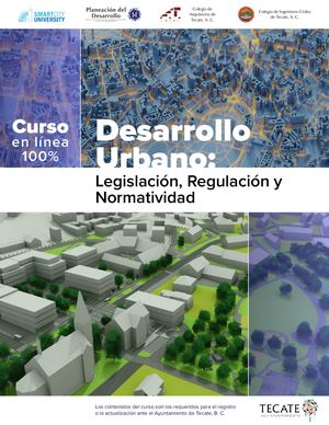 Curso Desarrollo Urbano Dro CATAC
