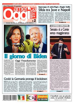 America Oggi 20 Gennaio 2021