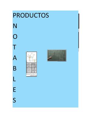 Productos Notables