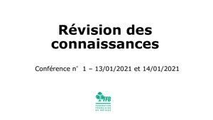 Module Arclub N1 Révision Des Connaissances