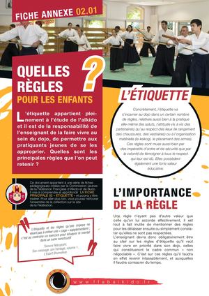 Annexe 01 Fiche Pedagogique 02 Quelles Regles Pour Les Enfants