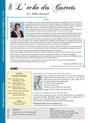 Écho des Guérets / Jan. - Fév. 2021