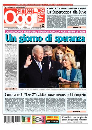 America Oggi 21 Gennaio 2021