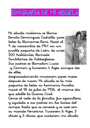 Biografía De Mi Abuela, Astrid