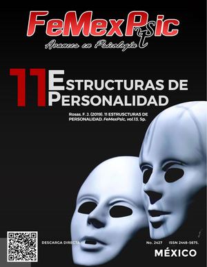 11 ESTRUCTURAS DE LA PERSONALIDAD