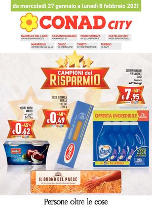 03 CONAD CITY Castellucchio Colico Mandello Marmirolo Cassano Figino Taneto Turbigo 27 01 2021 08 02 2021