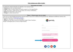 Fiche Technique Pour Utiliser Genially