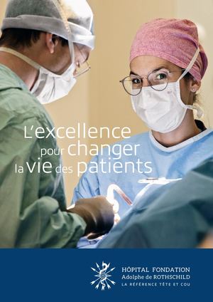Plaquette Institutionnelle Hôpital Fondation Rothschild (2019)