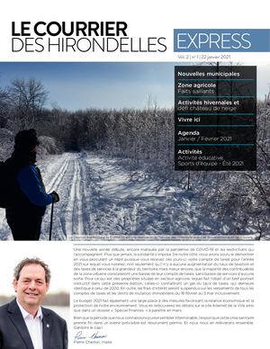 Courrier des hirondelles EXPRESS | Vol 2 | No 1 | 21 Janvier 2021