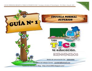 Guia De Aprendizaje Autonomo Pro Nº 1 - I Sem