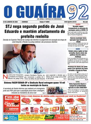 Jornal O Guaira 24 01 2021