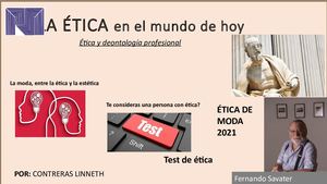 Recista: la ética de hoy