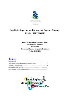 Tecnologia (Isfodosu)