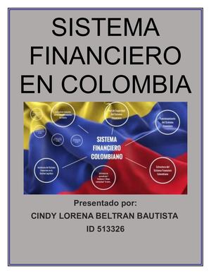Cartilla Sistema Financiero En Colombia